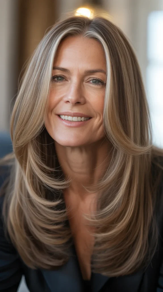 Long Straight Hair with Layers