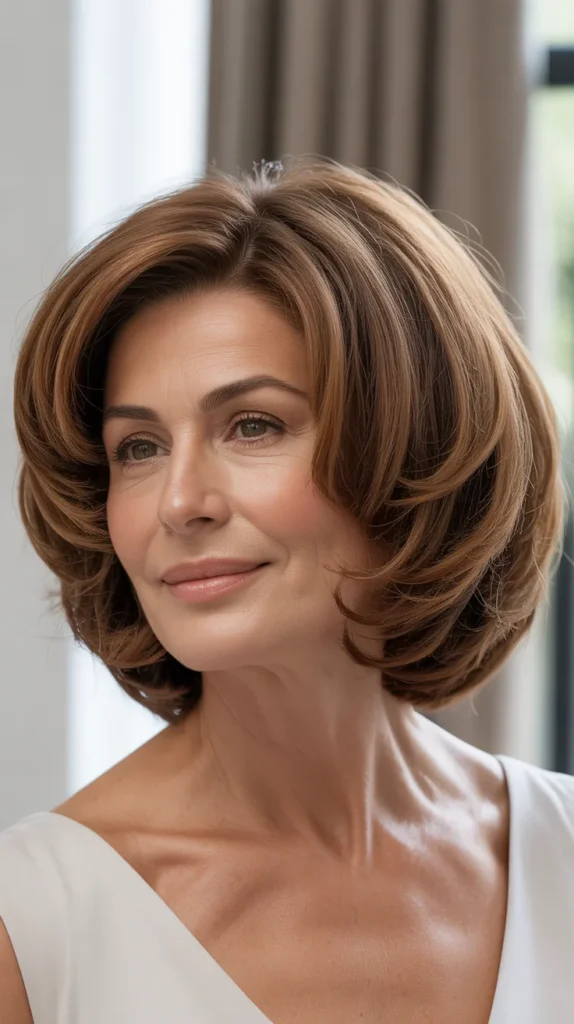 Voluminous French Bob