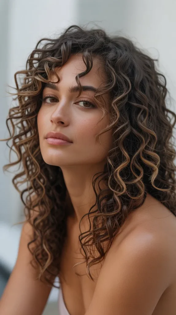 Shoulder-Length Curls
