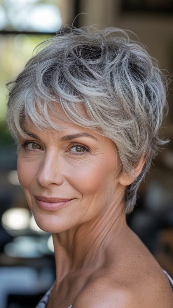 The Choppy Pixie Cut