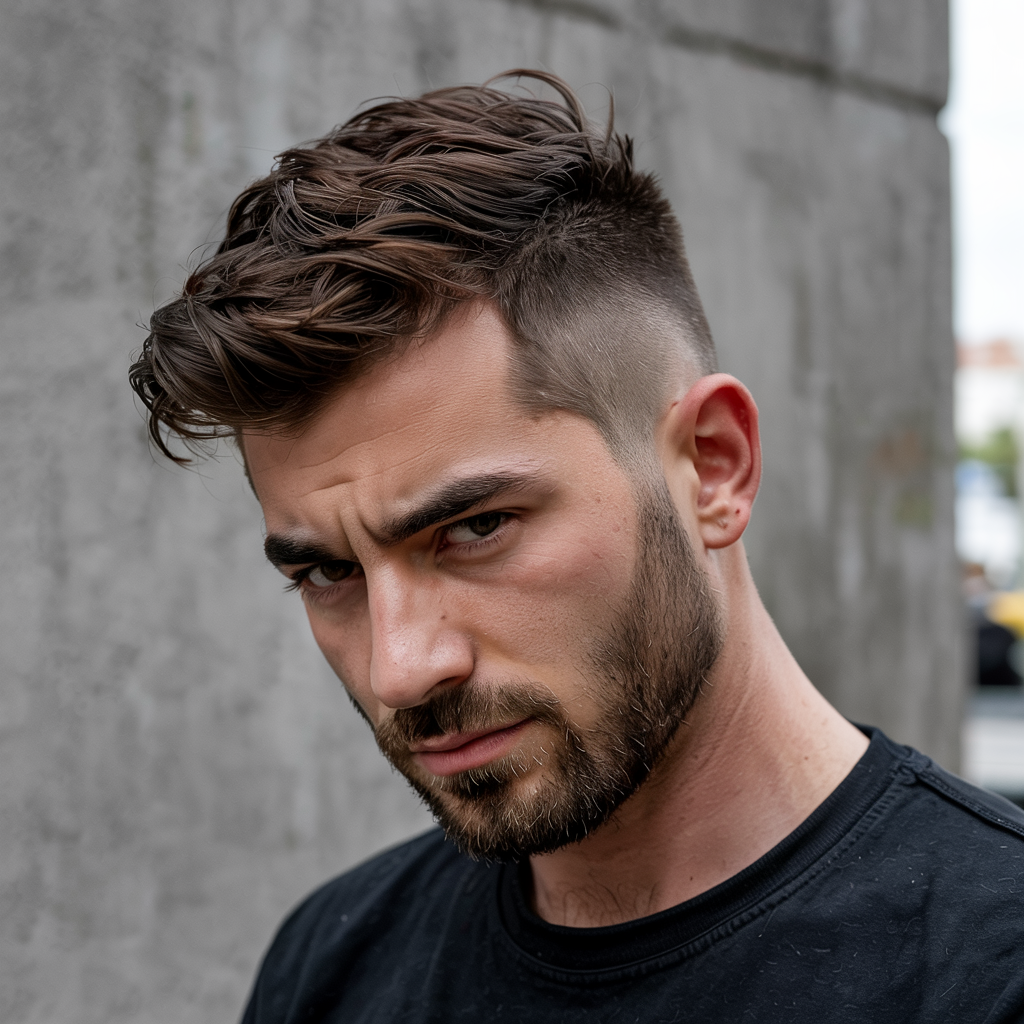 Undercut Mullet Fade