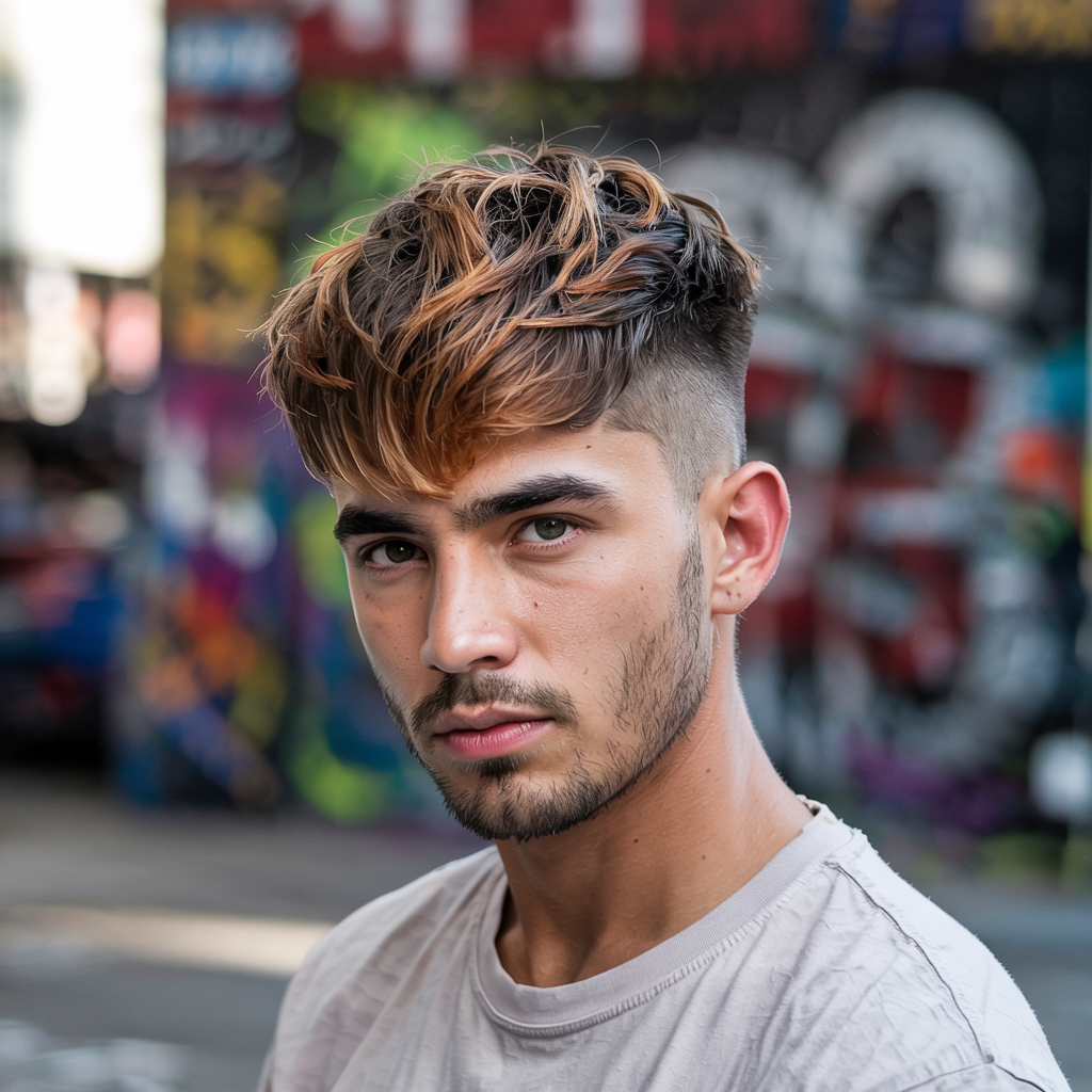 Layered Mullet Fade