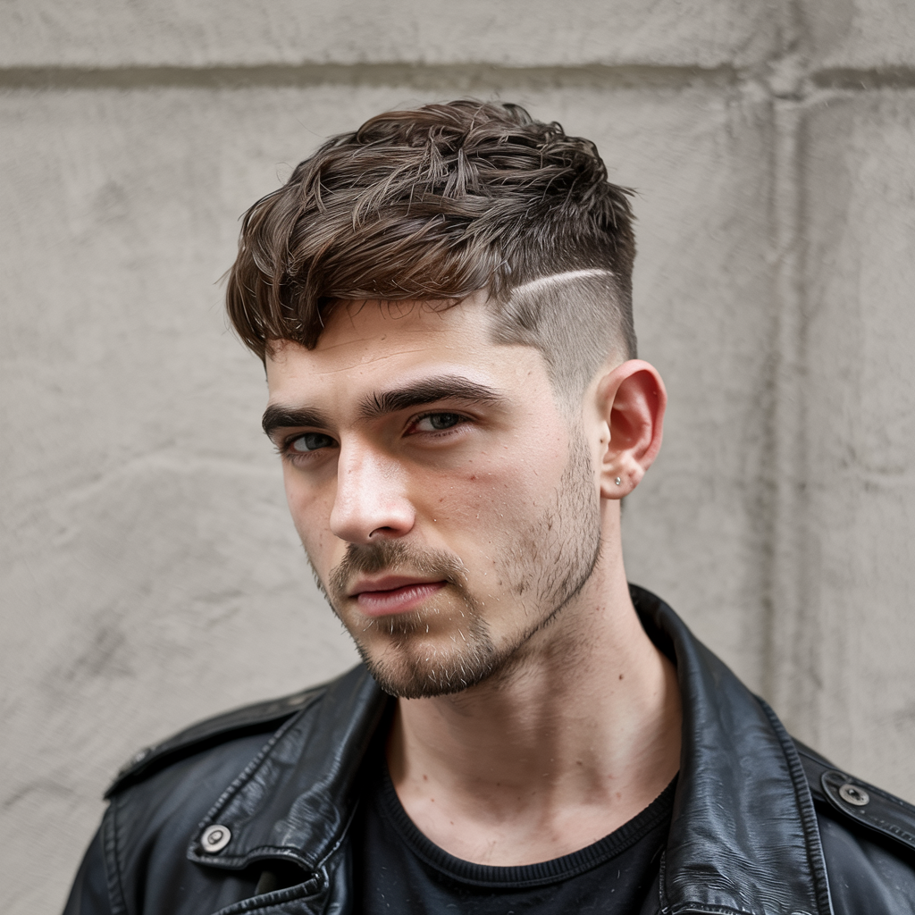 Taper Fade Mullet