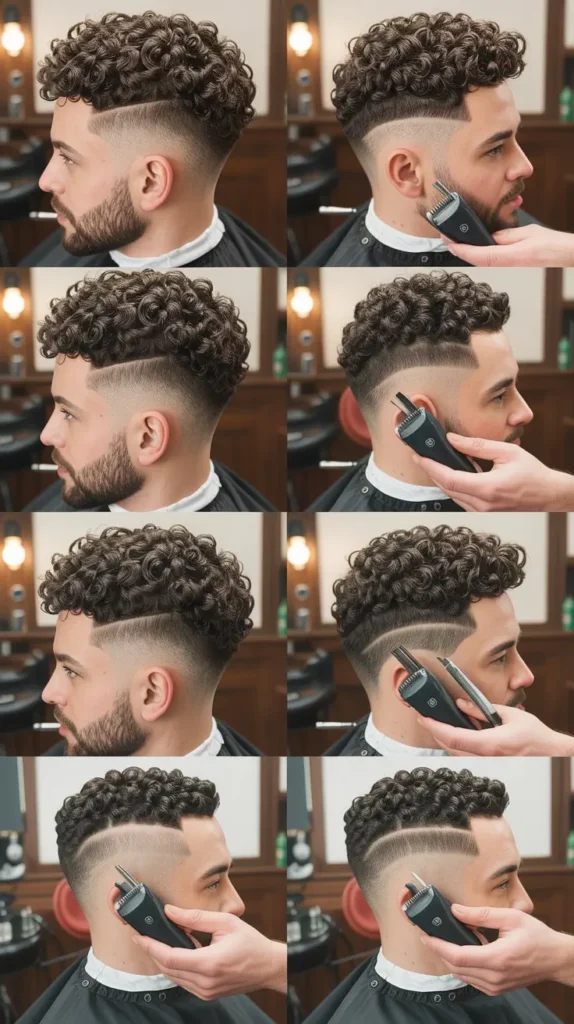 Why Taper Fades Suit Curly Hair