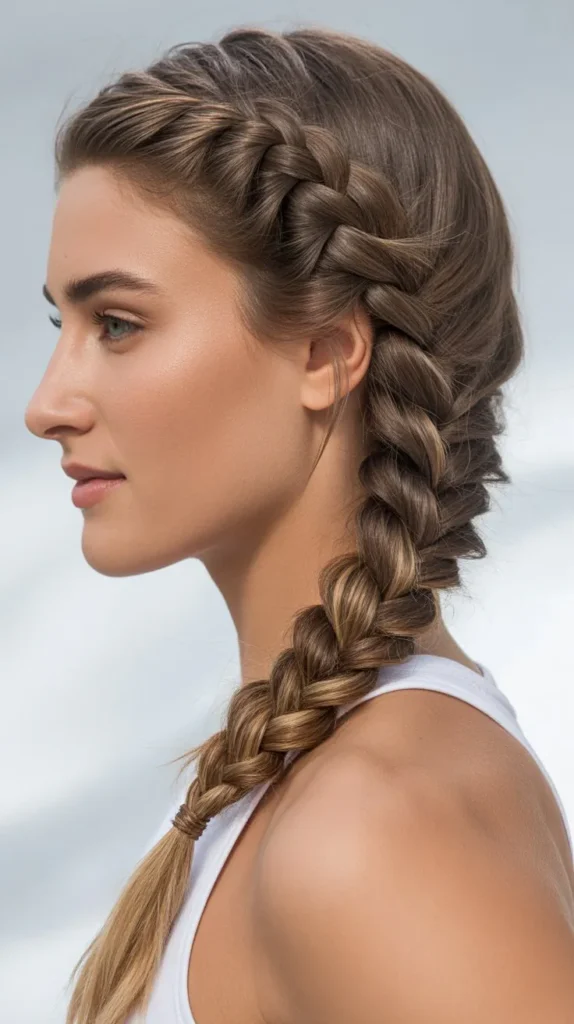 Side Braid for a Feminine Touch