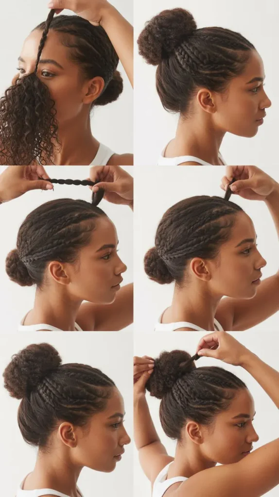 Braided Bun for Extra Hold