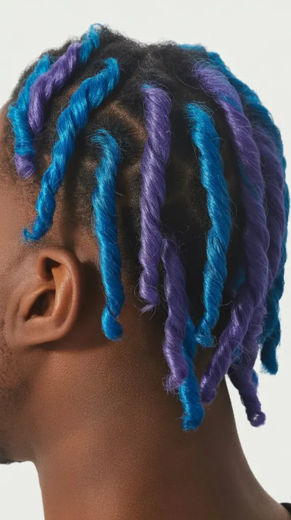 Twists with Color for Bold Expression