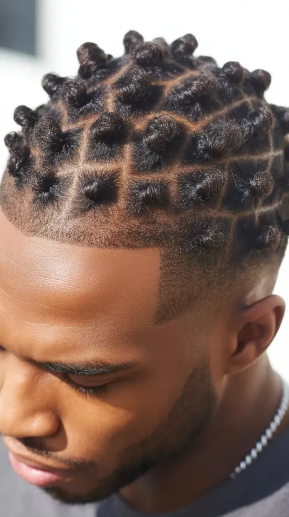 Twists with Side Part