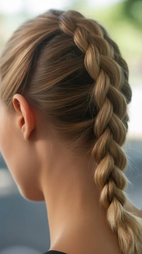 Pull-Through Braid for a Full Look