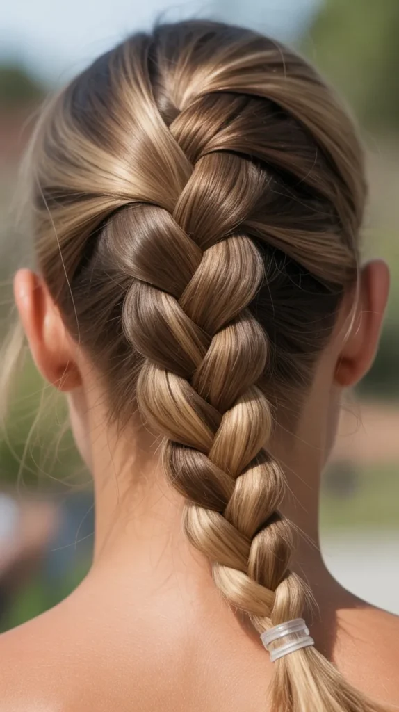 Classic French Braid for Full-Day Hold