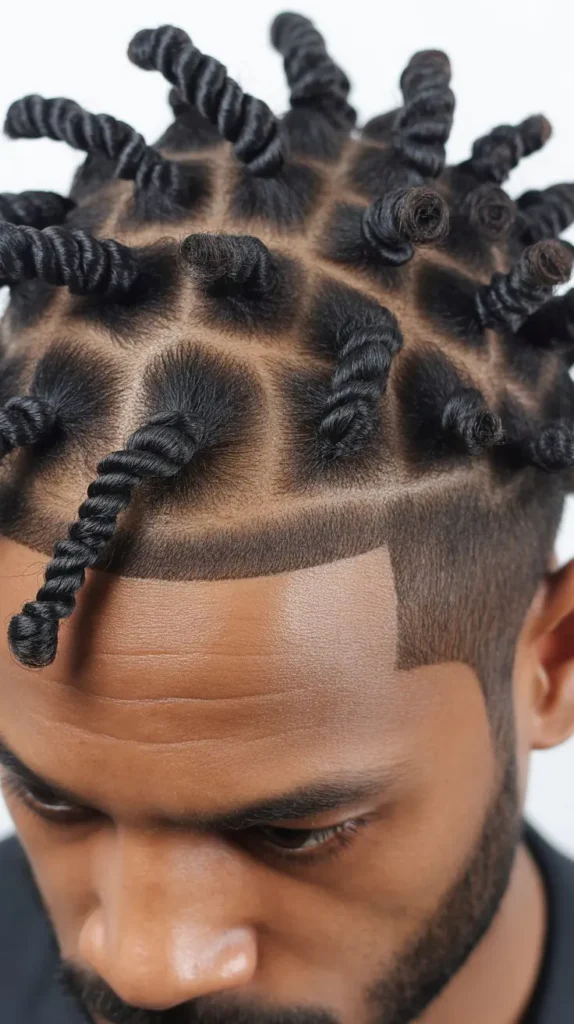 Short Twists with Temple Fade