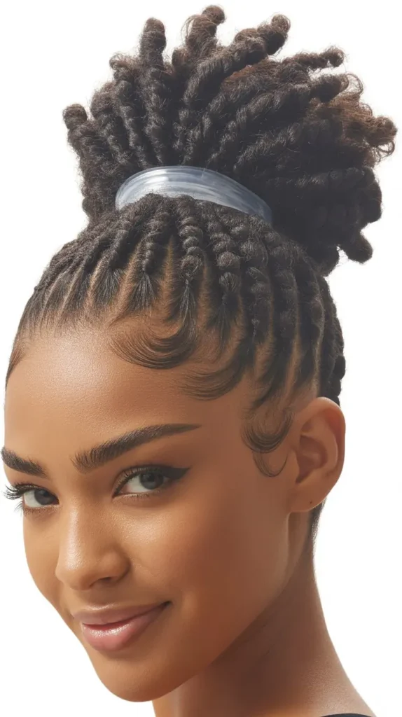  Twist Out Pulled into Puff