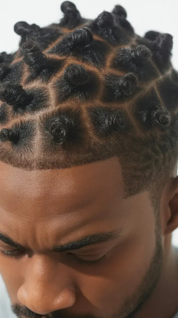  Short Flat Two-Strand Twists