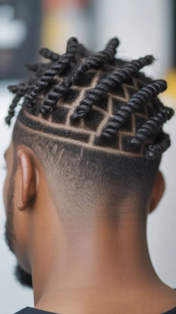 Short Twists with Burst Fade
