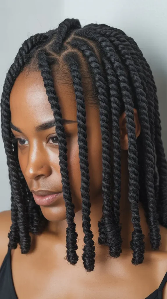 Tapered Twists with Defined Ends