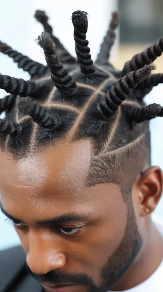 Twist Mohawk for Busy Men