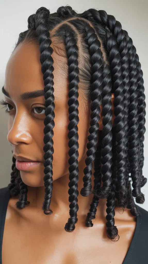 Tapered Twists with Protective Oils