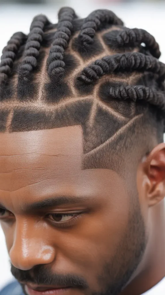 Short Two-Strand Twists with Tapered Sides