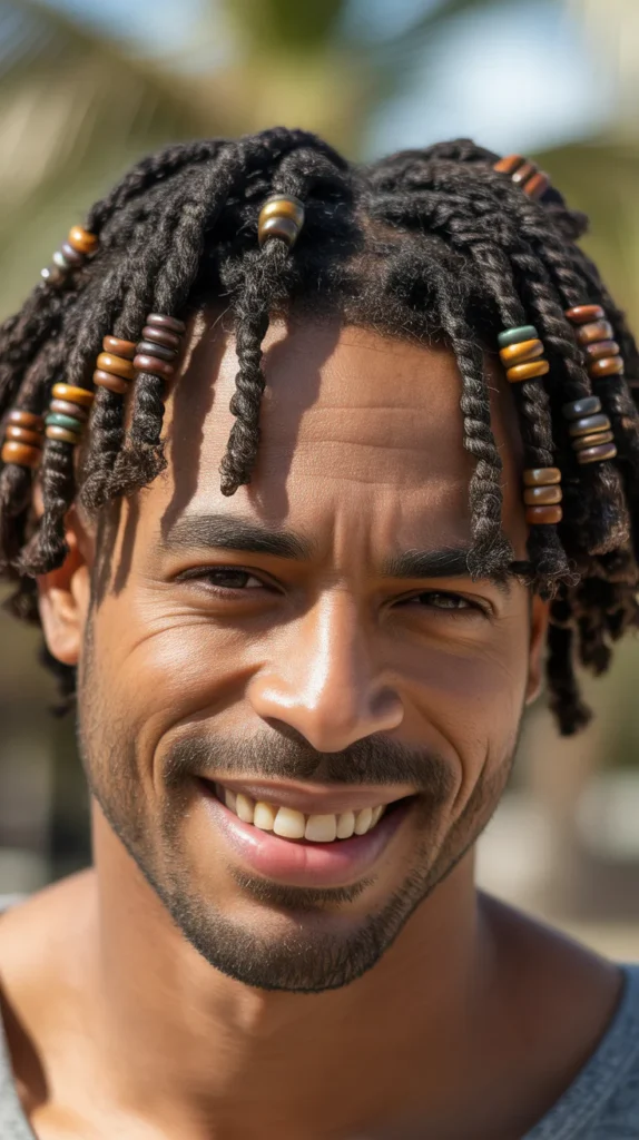 Twist Locs with Beads