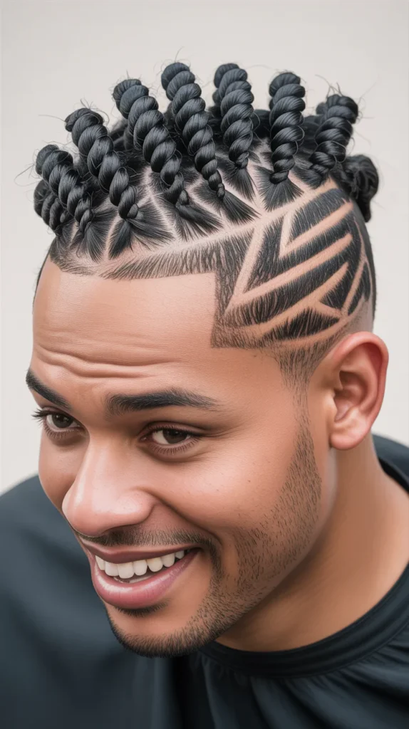 Twists with Line Design