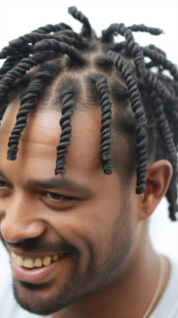 Twist Locs for Thin Hair