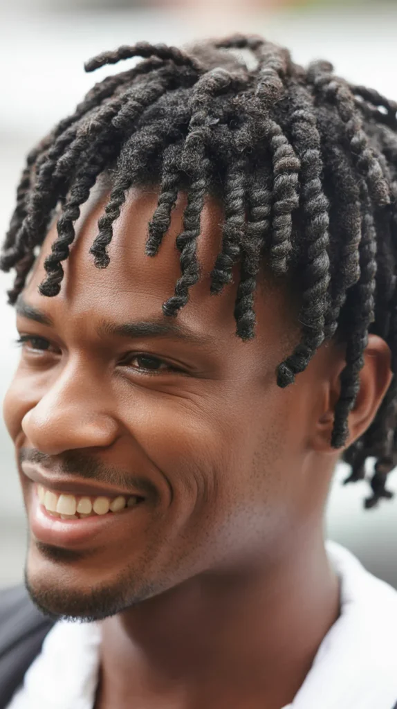 Sleeping With Short Twist Locs