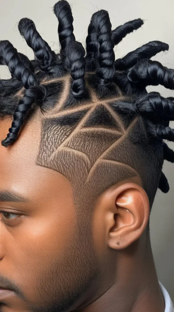 Short Twists with Patterned Fade