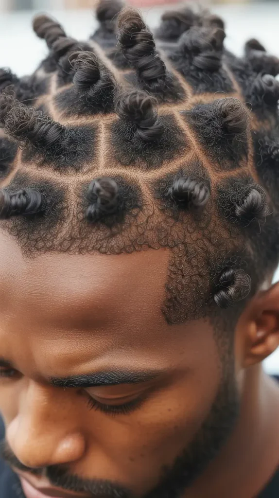 Short Two-Strand Twists with Starter Locs