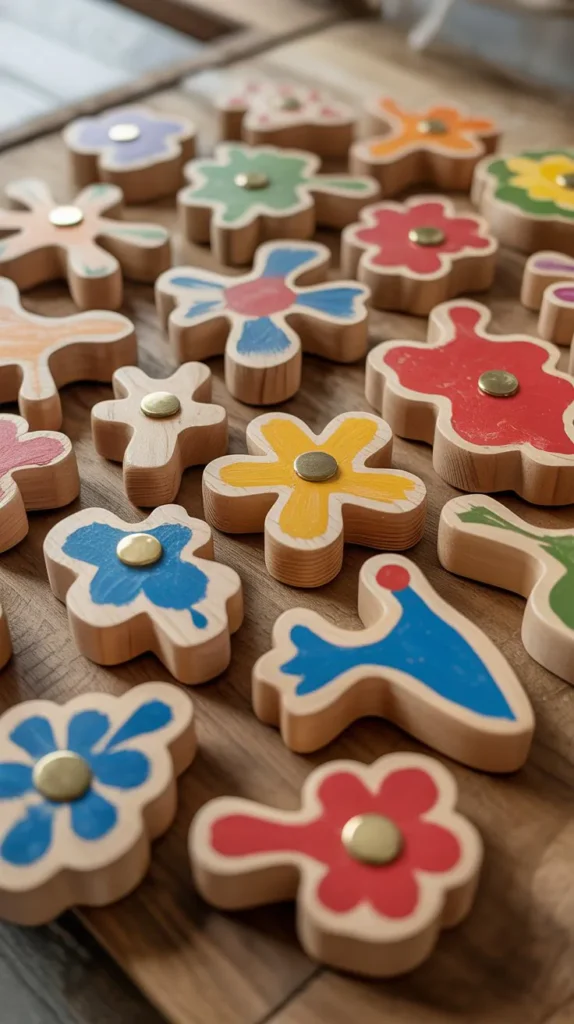 Decorative Wooden Magnets