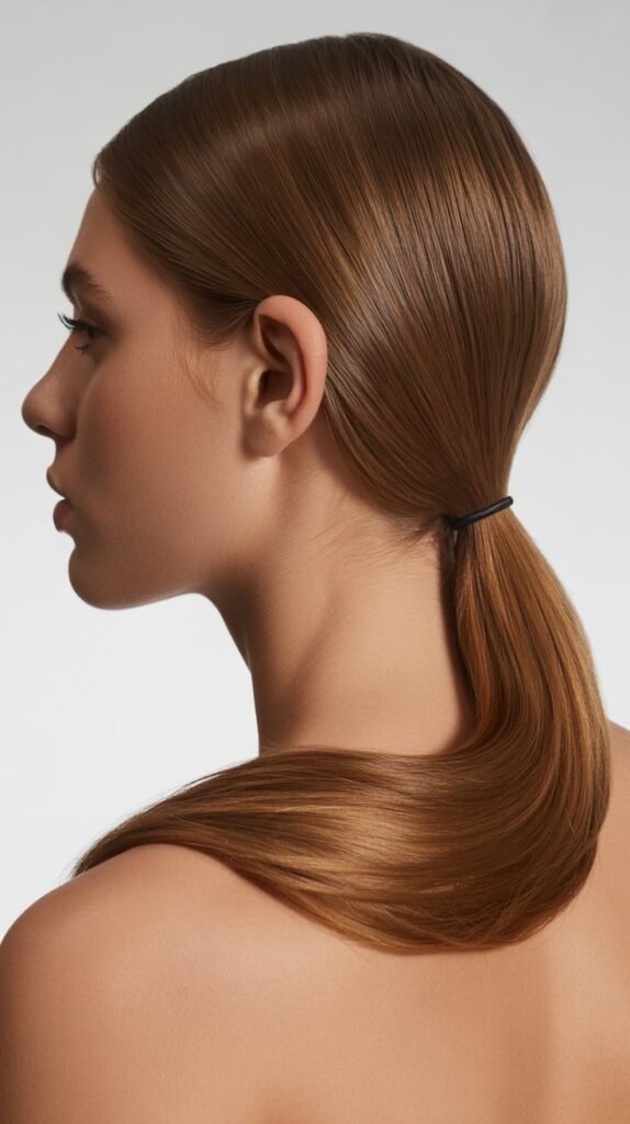 Sleek Side Ponytail