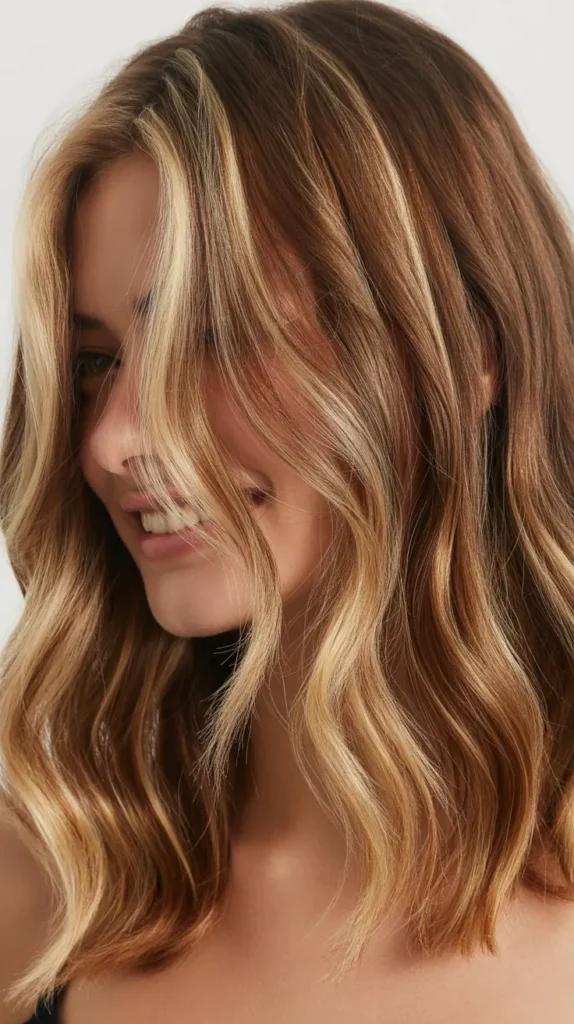 Chunky Face-Framing Highlights