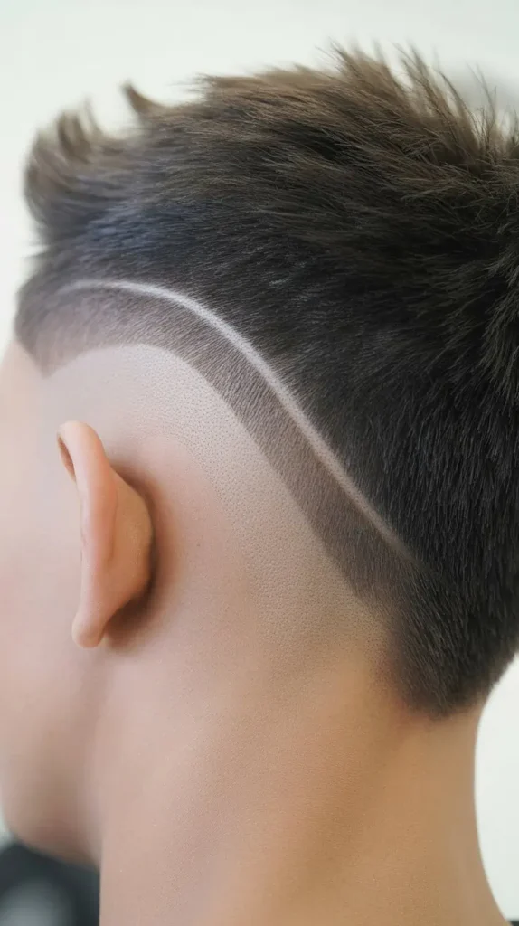  Faux Hawk Fade