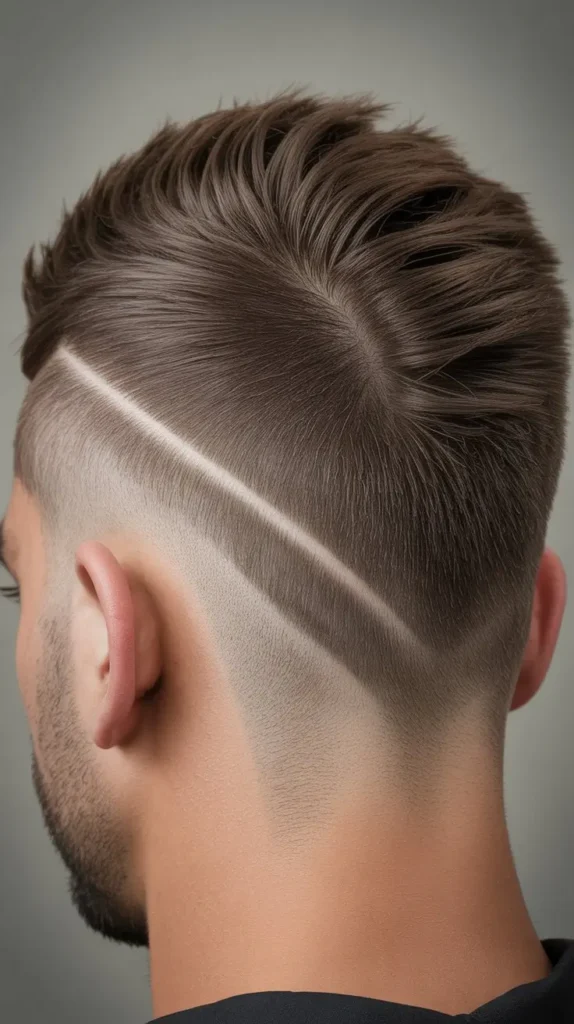 Mohawk Fade for Receding Hairlines