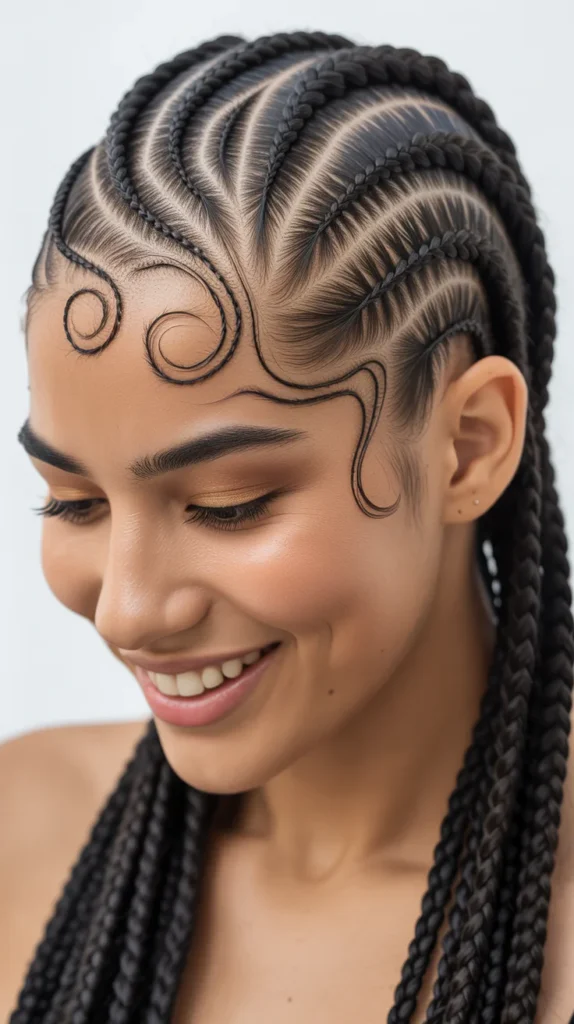 Freestyle Cornrow Art