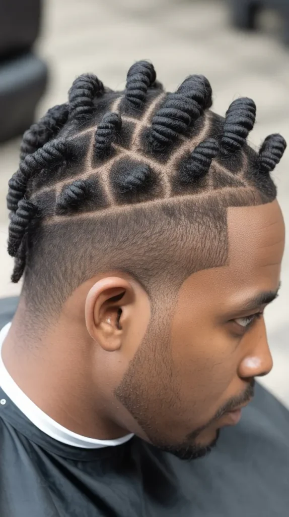 Short Twists with Drop Fade