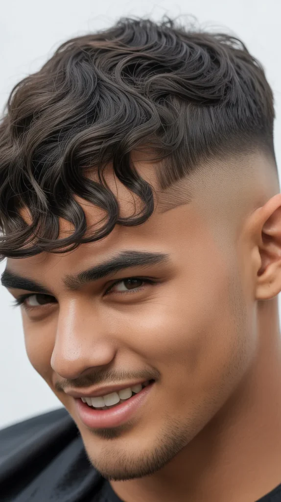 Wavy Mullet Fade