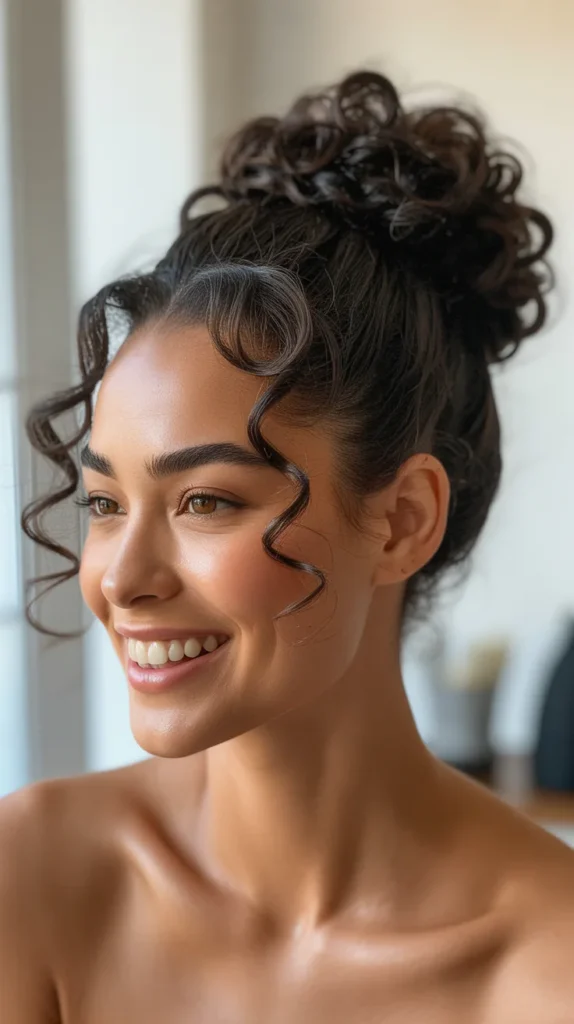 Elegant Pineapple Updo