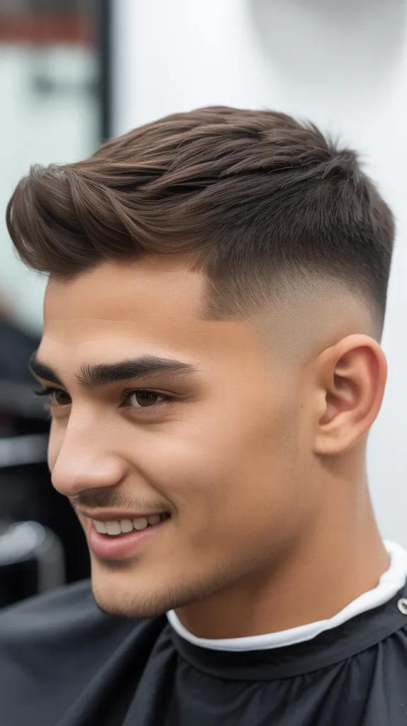 Style Modern Mullet Fade Using Hard Wax