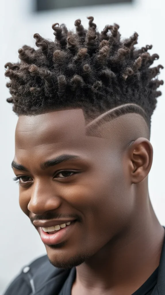 Frohawk with Shaved Sides