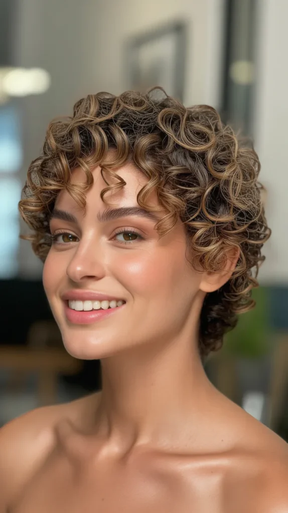 Soft Tapered Curls