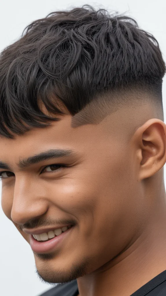  Tousled Mullet Fade