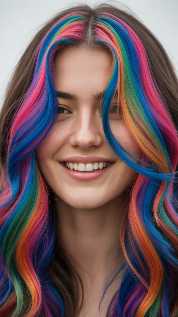 Chunky Rainbow Highlights