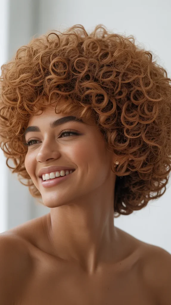  Afro Blowout with Shape