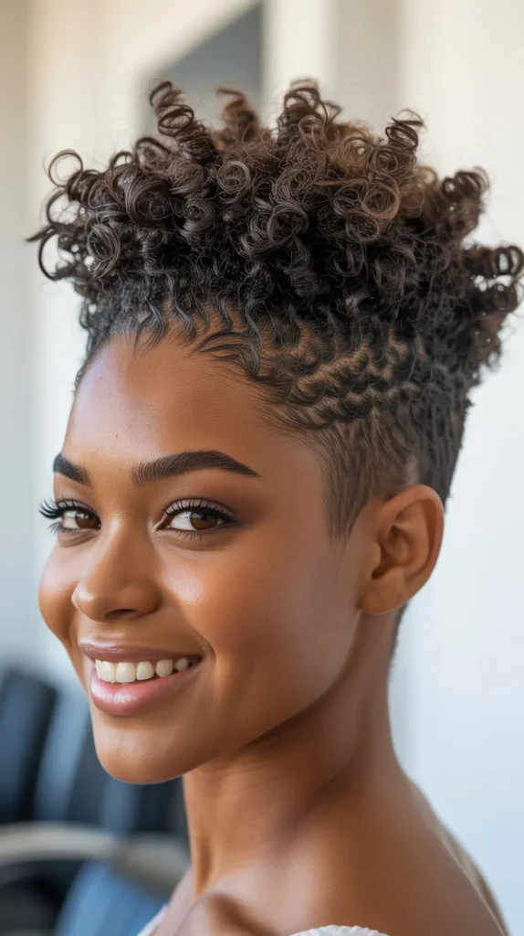 Frohawk (Curly Mohawk)