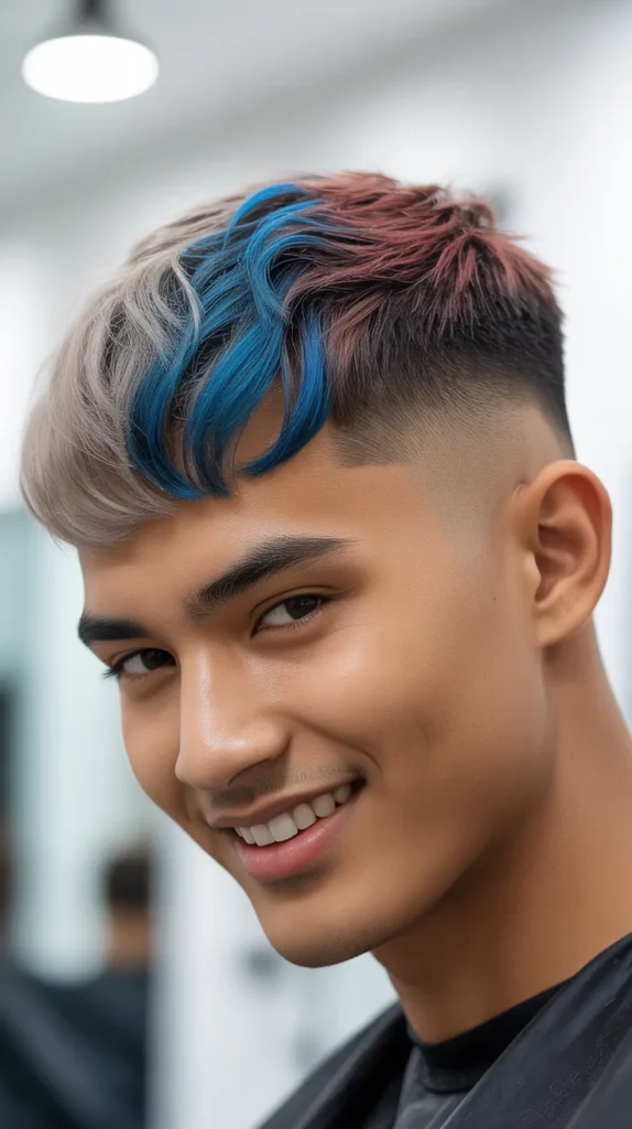 Style Modern Mullet Fade Through Razor-Cut Layers