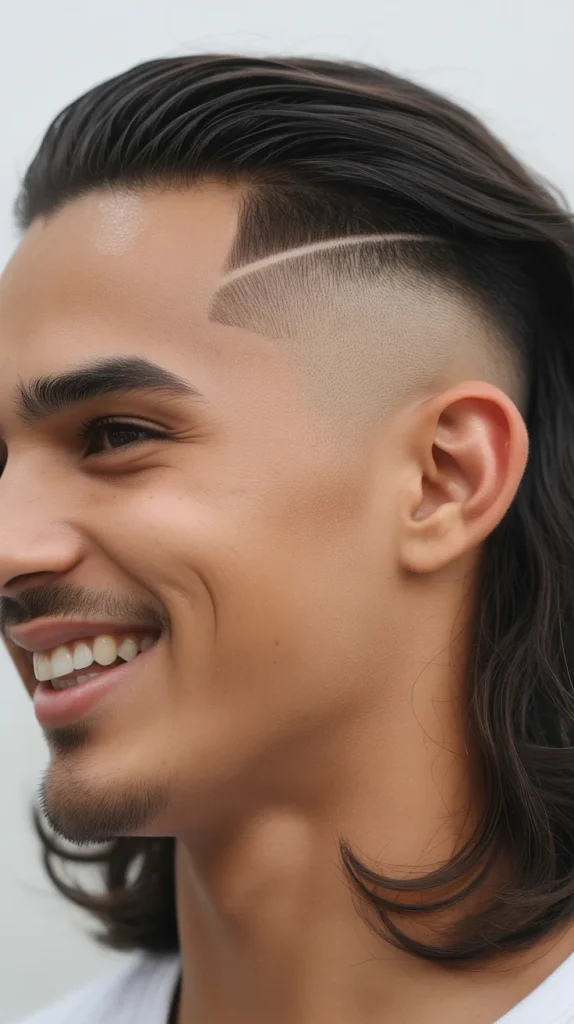 High Fade Mullet