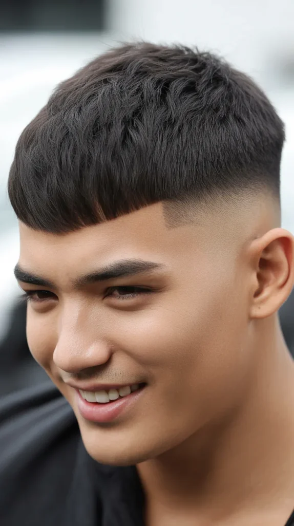 Style Modern Mullet Fade with Texturizing Powder