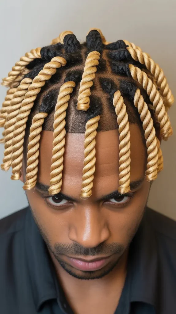 Short Two-Strand Twists with Highlights