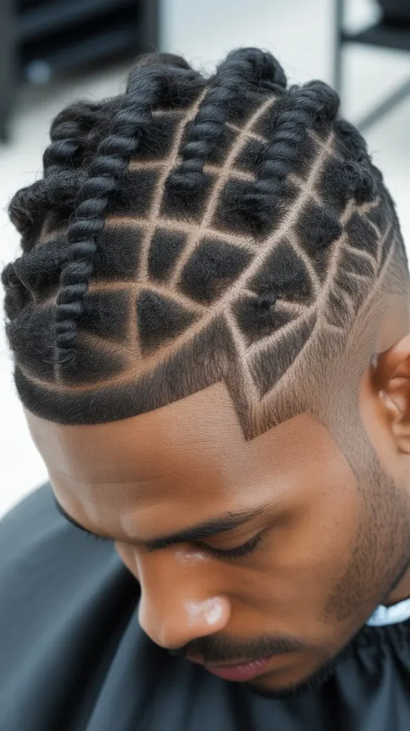  Short Two-Strand Twists with Temp Fade