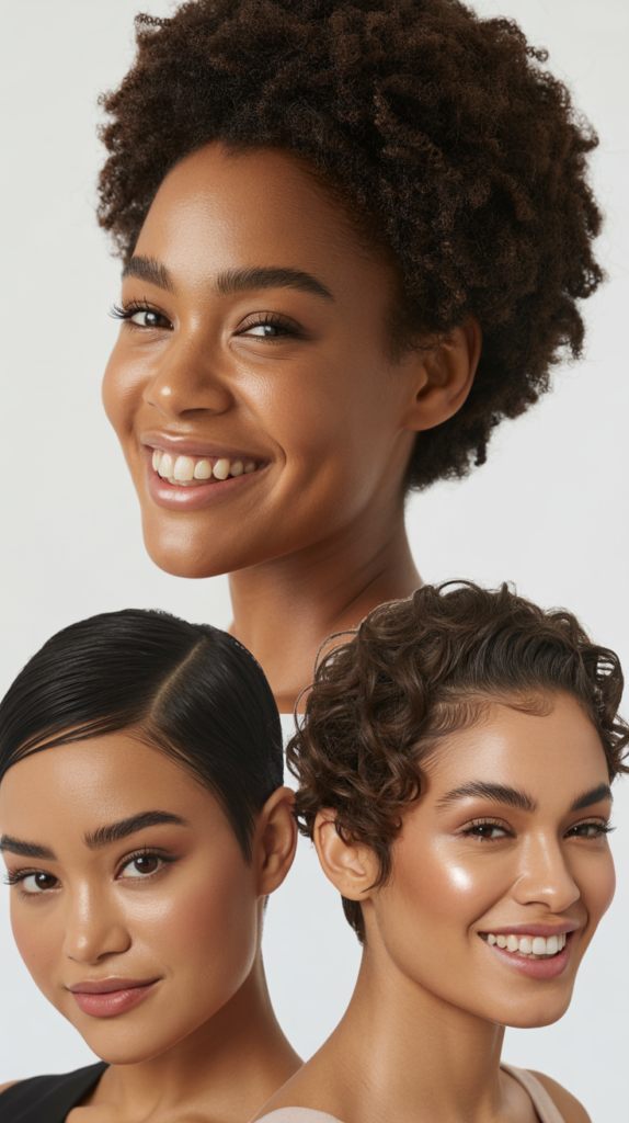 Classic Afro with Part